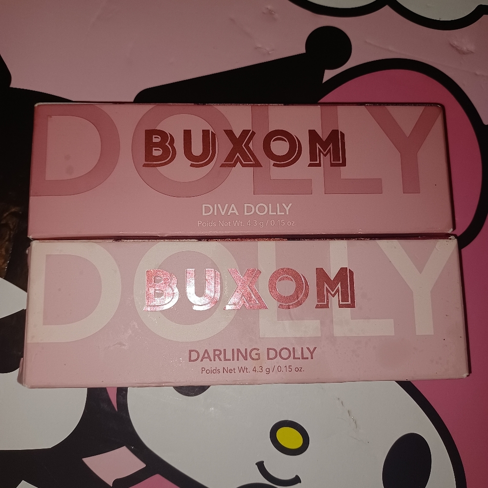 Buxom Diva dolly and darling dolly eyeshadow palettes